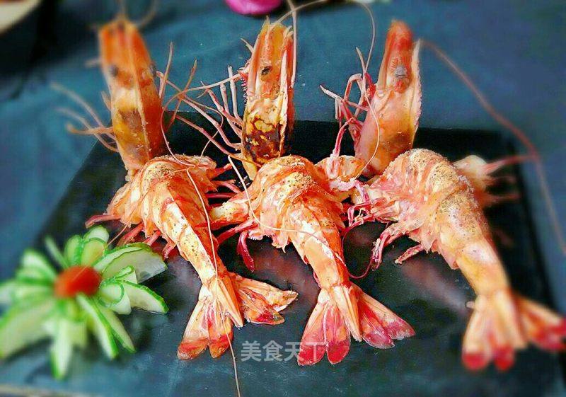 椒盐烤大虾的做法_椒盐烤大虾怎么做_YK演堃的菜谱_美食天下