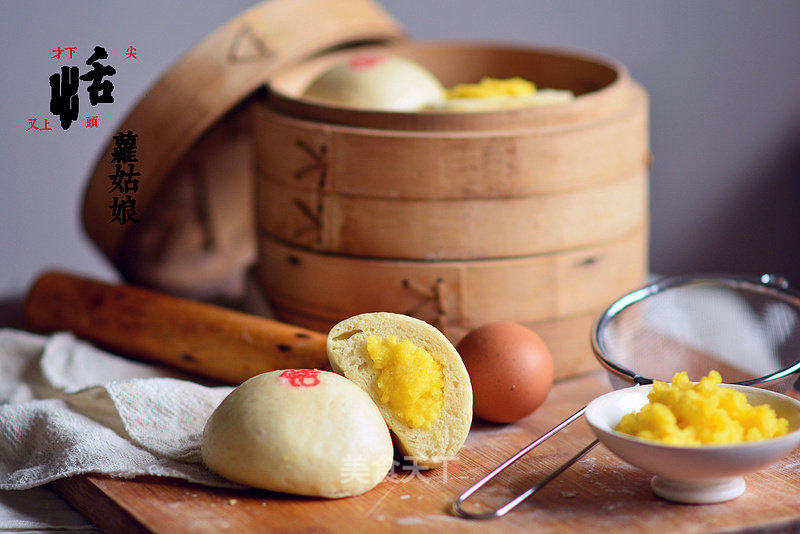 奶黄包的做法_奶黄包怎么做_恬萝姑娘的菜谱_美食天下
