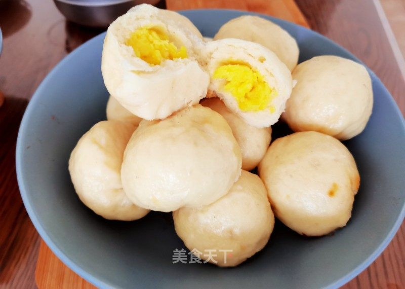宝宝香甜奶黄包的做法_宝宝香甜奶黄包(附带成人版本)_宝宝香甜奶黄包怎么做_果果麻的杂七杂八分享的菜谱_美食天下