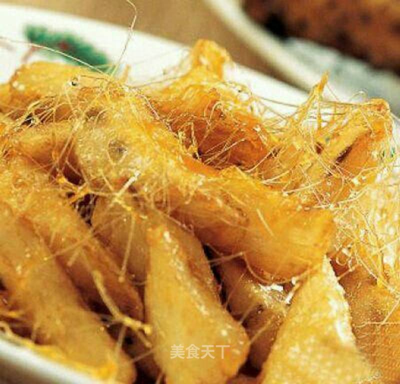 拔丝山药的做法_拔丝山药怎么做_YK演堃的菜谱_美食天下
