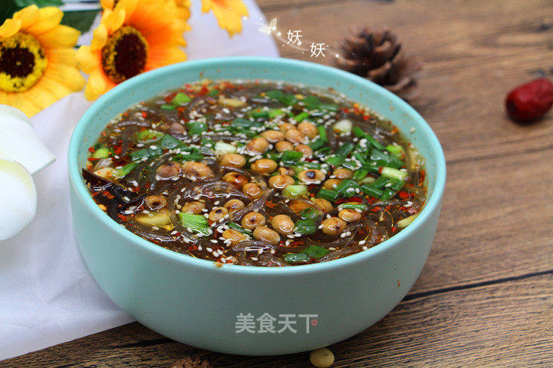 酸辣粉的做法_#懒人快手餐#酸辣粉_酸辣粉怎么做_妖妖~🍒的菜谱_美食天下