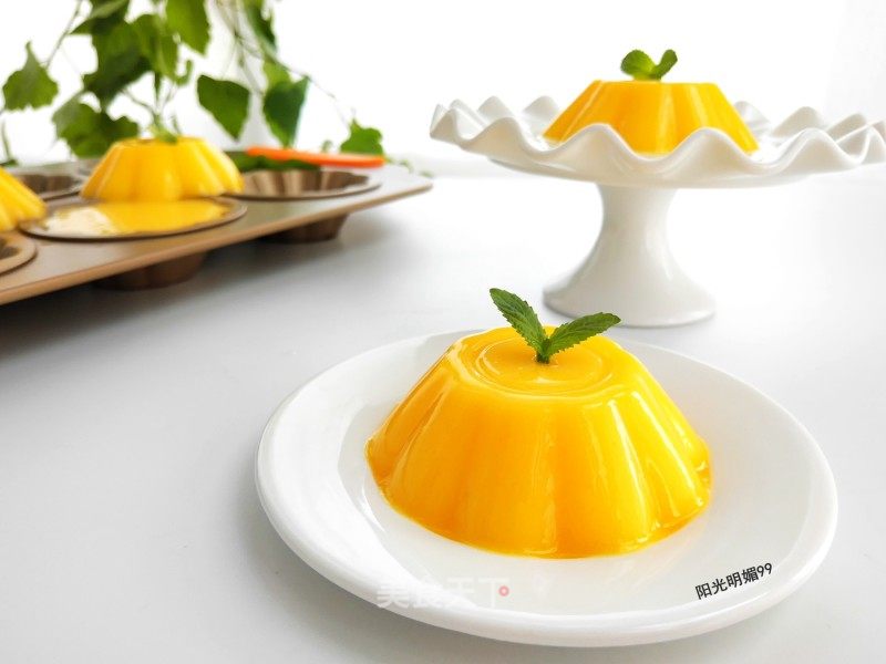 芒果布丁的做法_芒果布丁怎么做_阳光明媚99的菜谱_美食天下