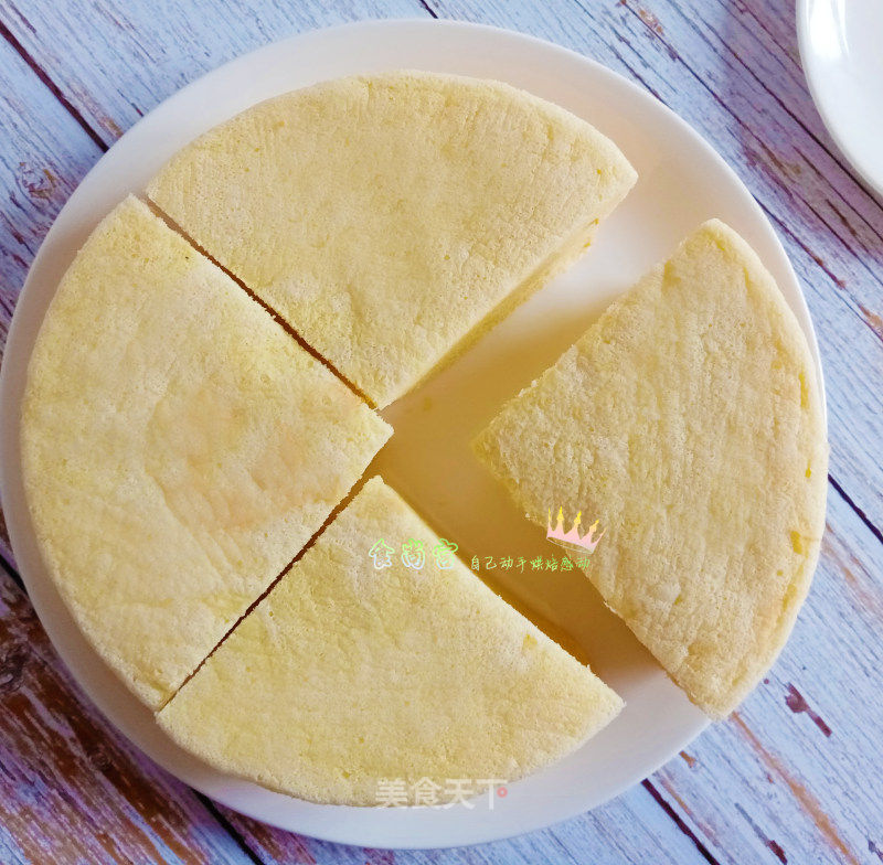 8寸戚风蛋糕 的做法_完美不塌陷的蒸锅蒸8寸戚风蛋糕 详细步骤 _8寸戚风蛋糕 怎么做_ 怡 🔆柔.为💕的菜谱_美食天下