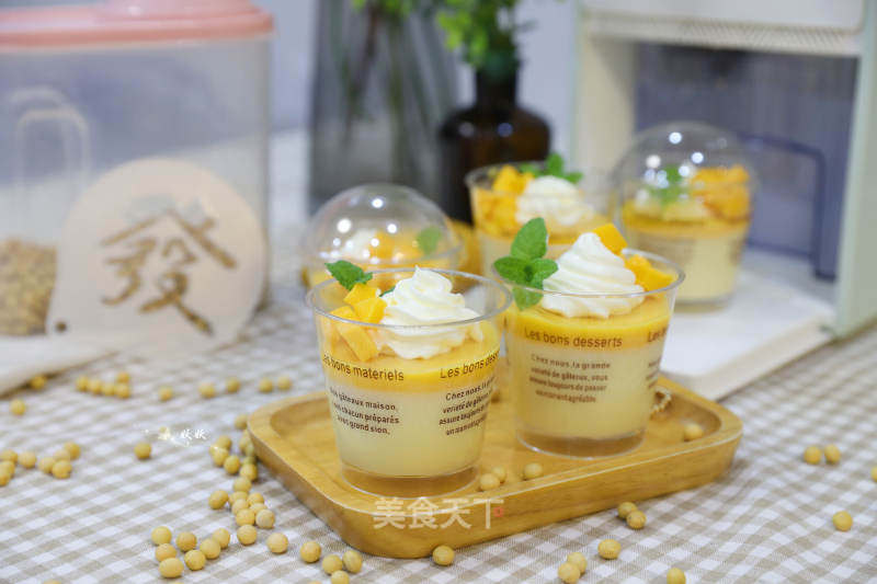 芒果豆乳奶油布丁的做法_芒果豆乳奶油布丁怎么做_妖妖~🍒的菜谱_美食天下