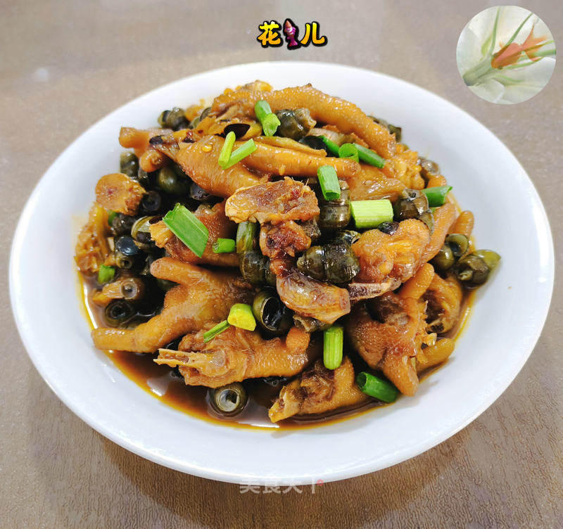 螺蛳炒鸡爪的做法_螺蛳炒鸡爪怎么做_花鱼儿的菜谱_美食天下