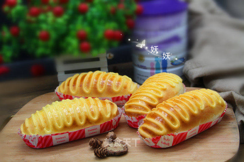 毛毛虫面包的做法_毛毛虫面包怎么做_妖妖~🍒的菜谱_美食天下