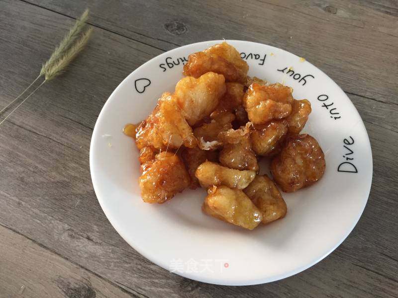 拔丝苹果的做法_拔丝苹果🍏🍎_拔丝苹果怎么做_一碗芋头的菜谱_美食天下