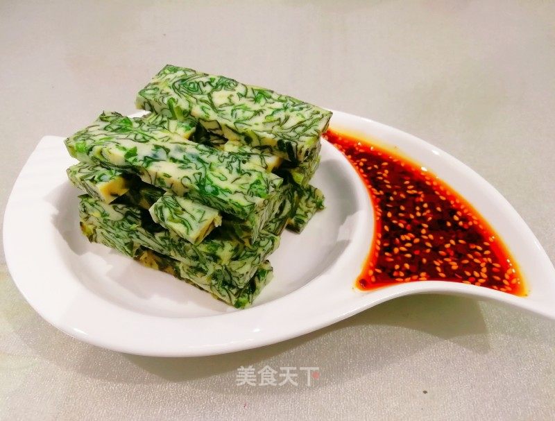 菠菜鸡蛋糕的做法_菠菜鸡蛋糕怎么做_发现一只小馋猫🌻的菜谱_美食天下